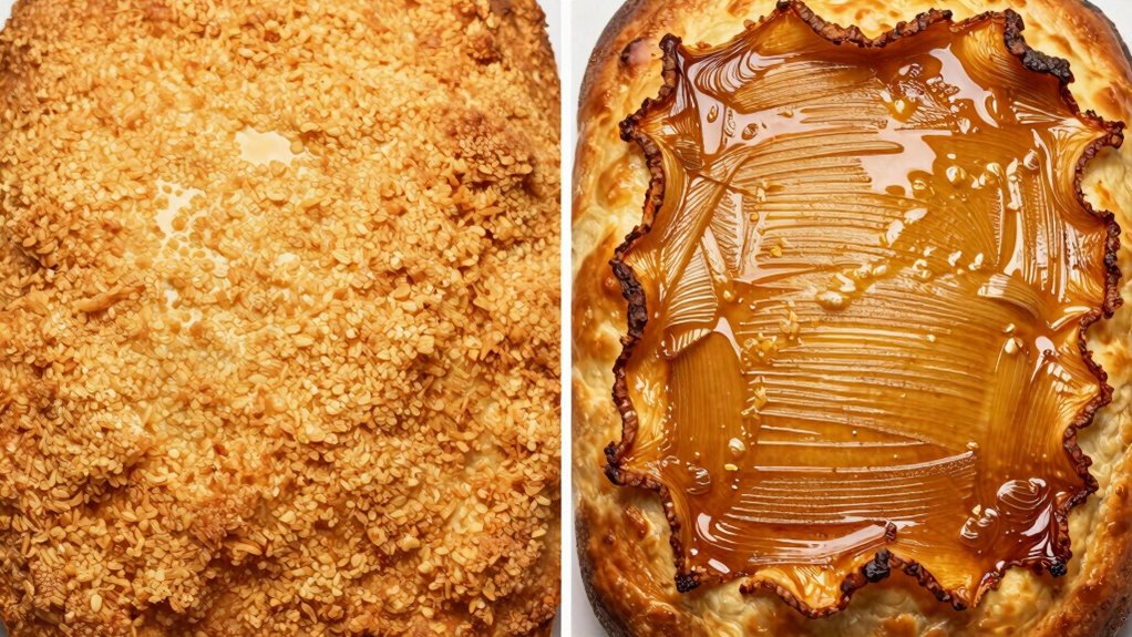 evenly apply oil for crispiness