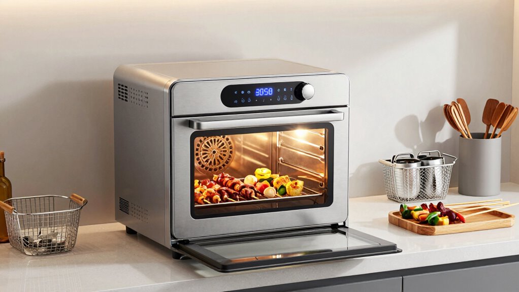 flexible cooking temperature options