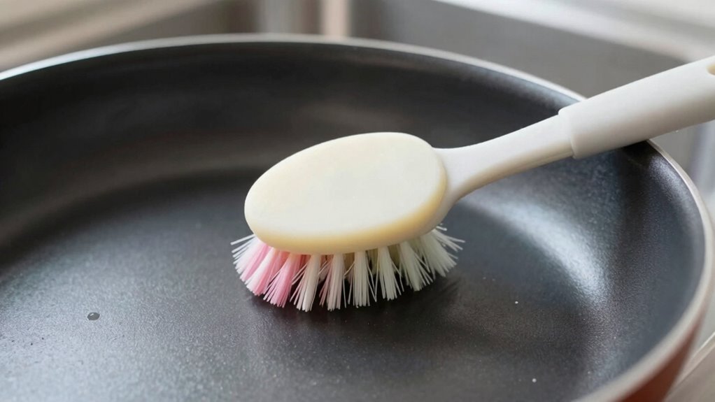 gentle cleaning preserves coating