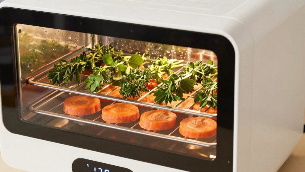 gradual heat even moisture