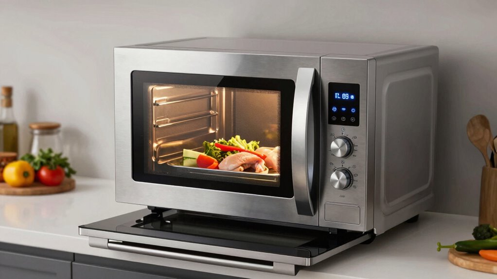 healthy convection microwave features