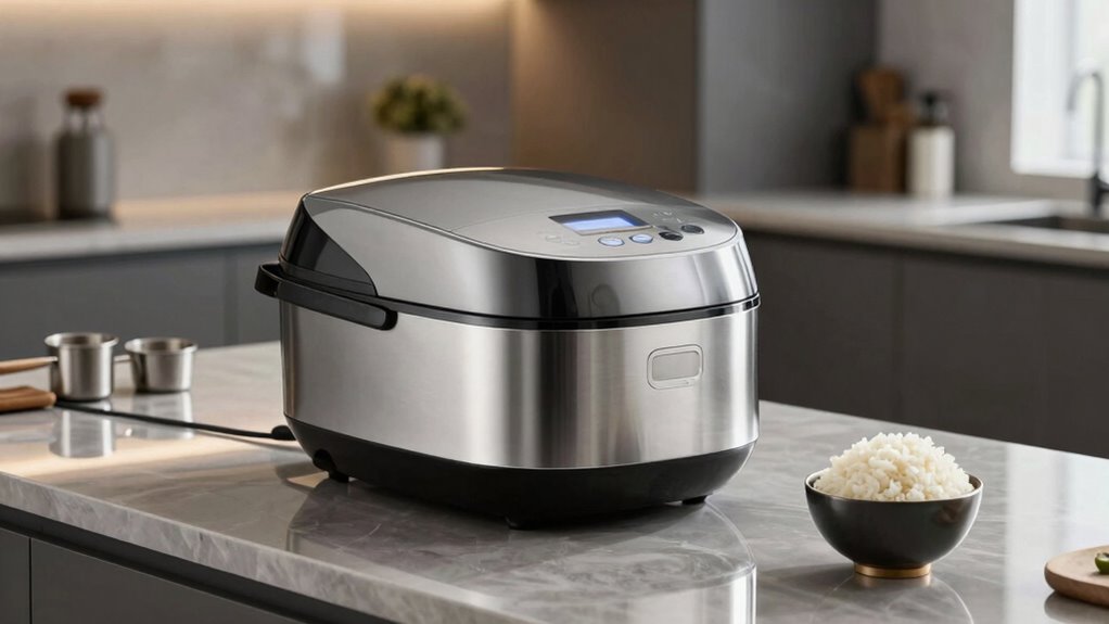 high end stainless steel features