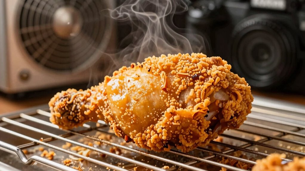 improve airflow for crispy food