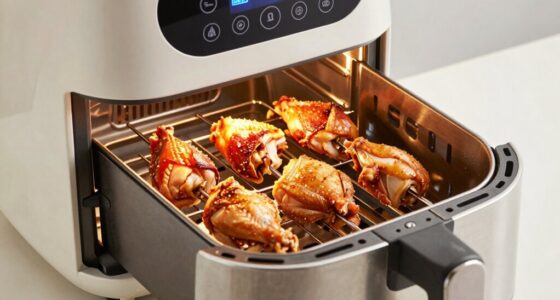 incorrect rotisserie air fryer setup