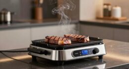 indoor grilling smoke mitigation