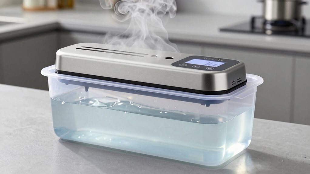 insulated container prevents heat loss