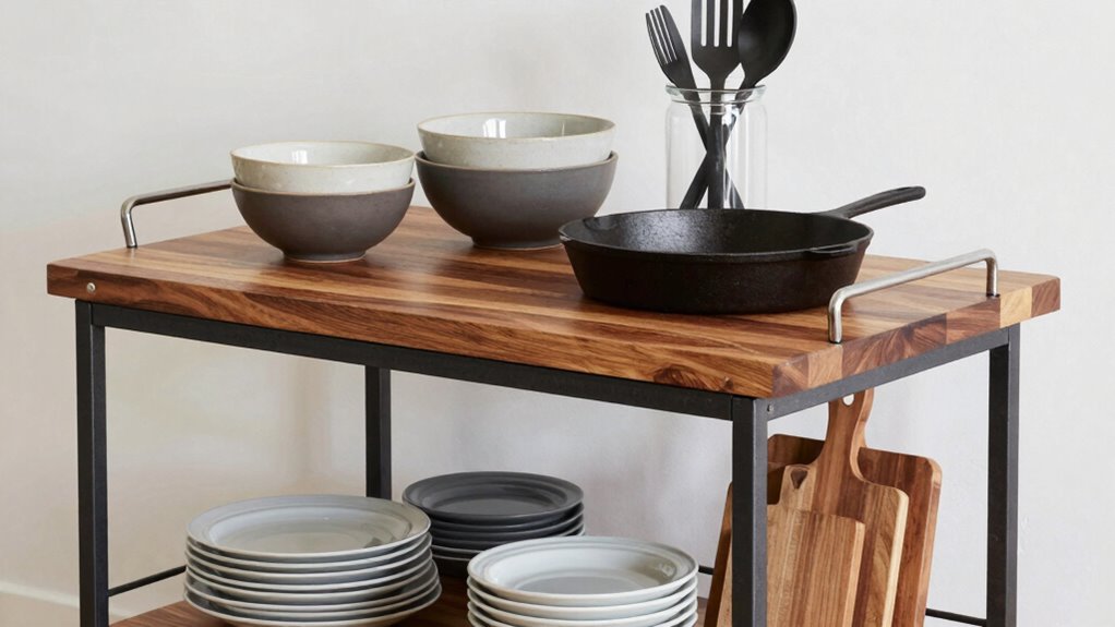 kitchen cart weight considerations