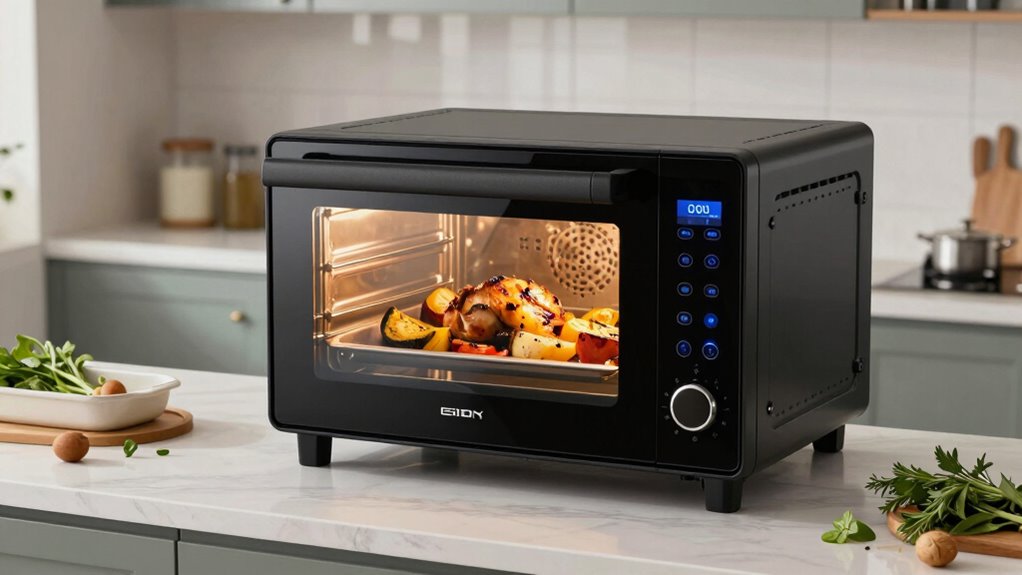 large family oven features