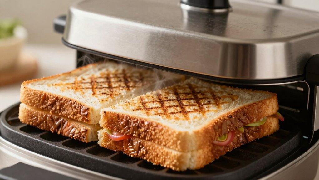 lid pressure prevents smashed foods