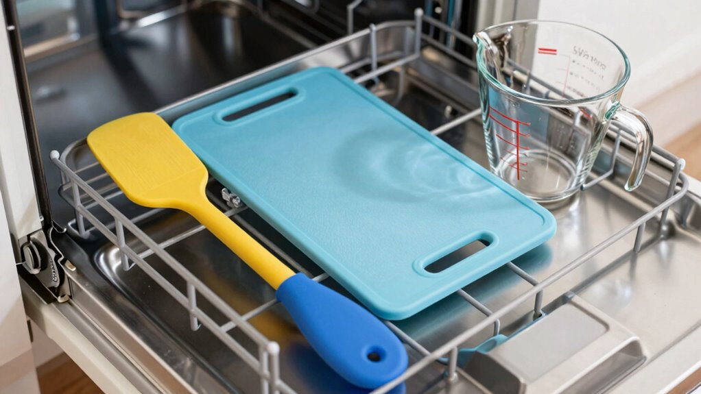 look for dishwasher labels