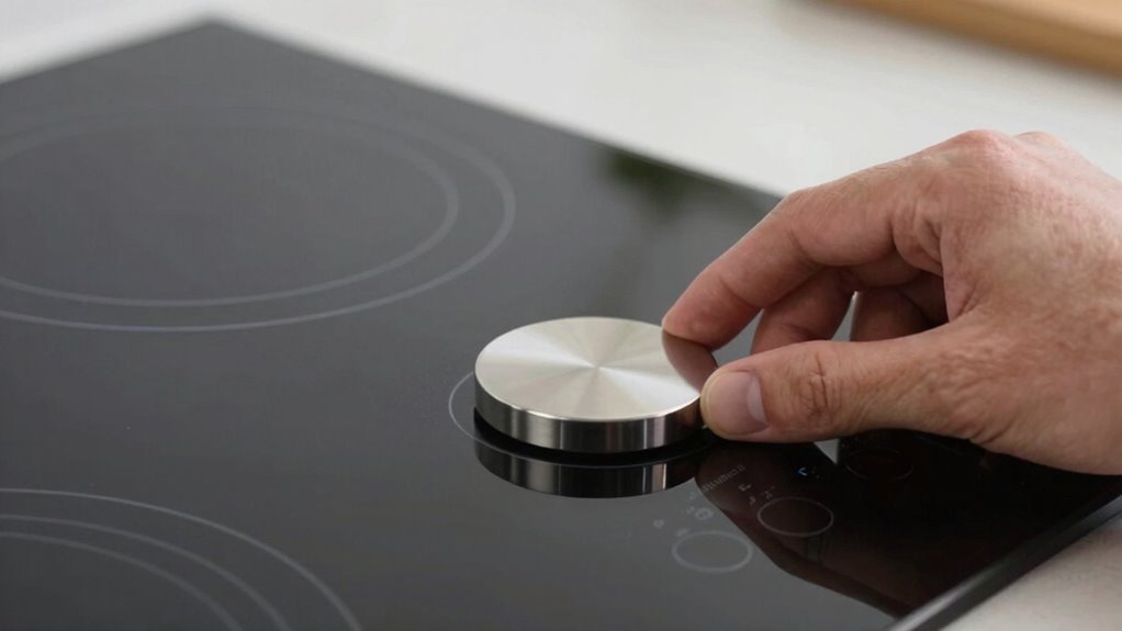 magnet test indicates induction compatibility