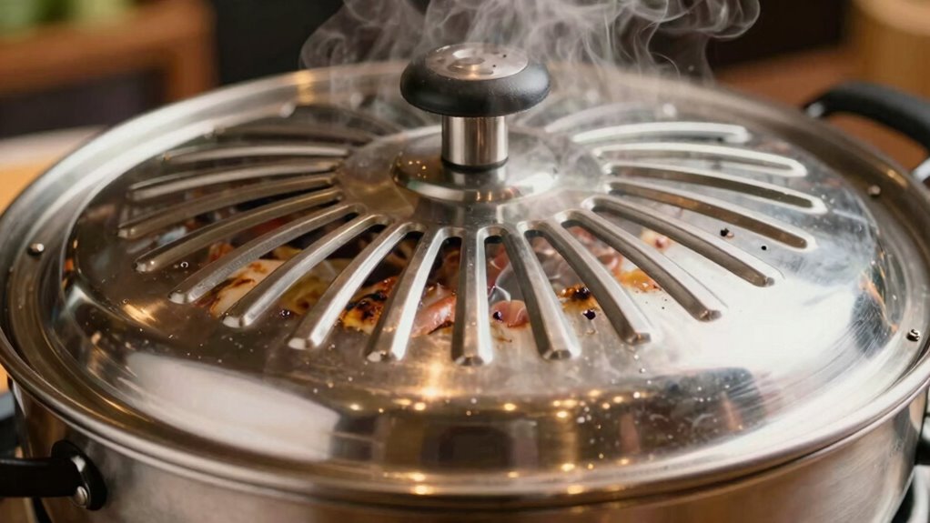 maintain consistent lid pressure