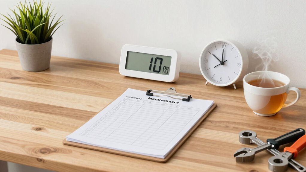 maintain routine with accountability