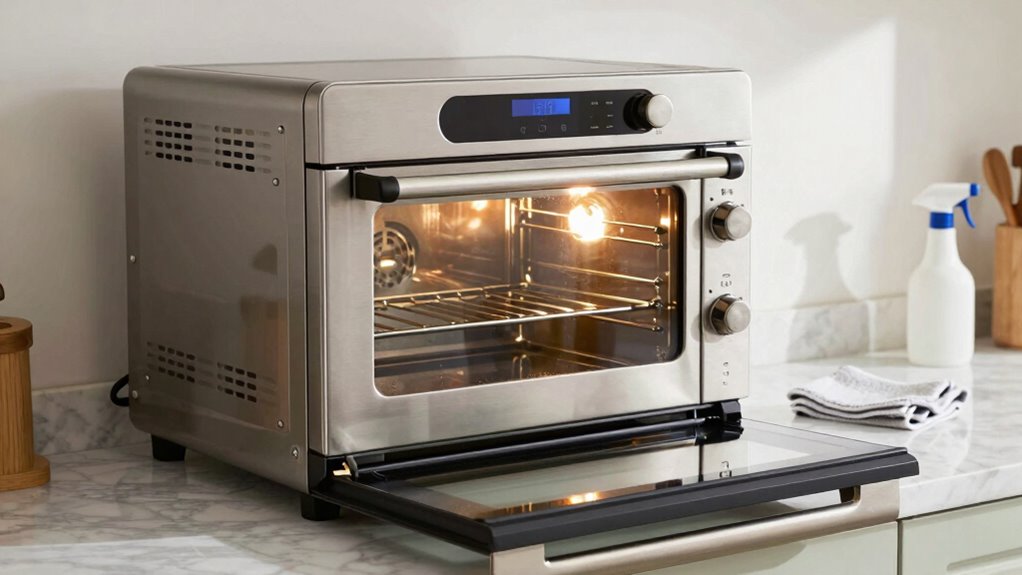 manual cleaning for stubborn residues