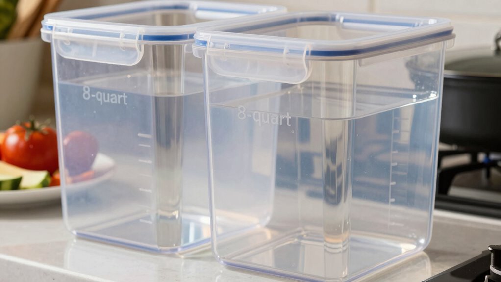 match container size accurately