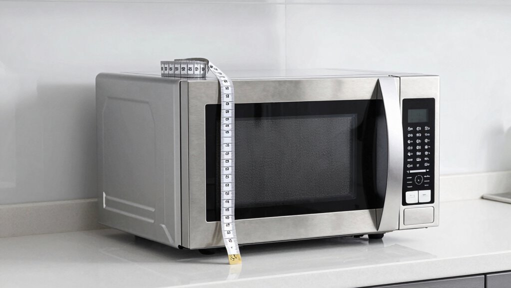 measuring appliance dimensions accurately