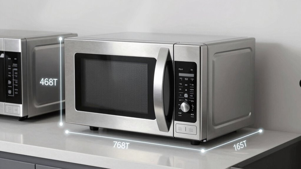 microwave combo space measurement