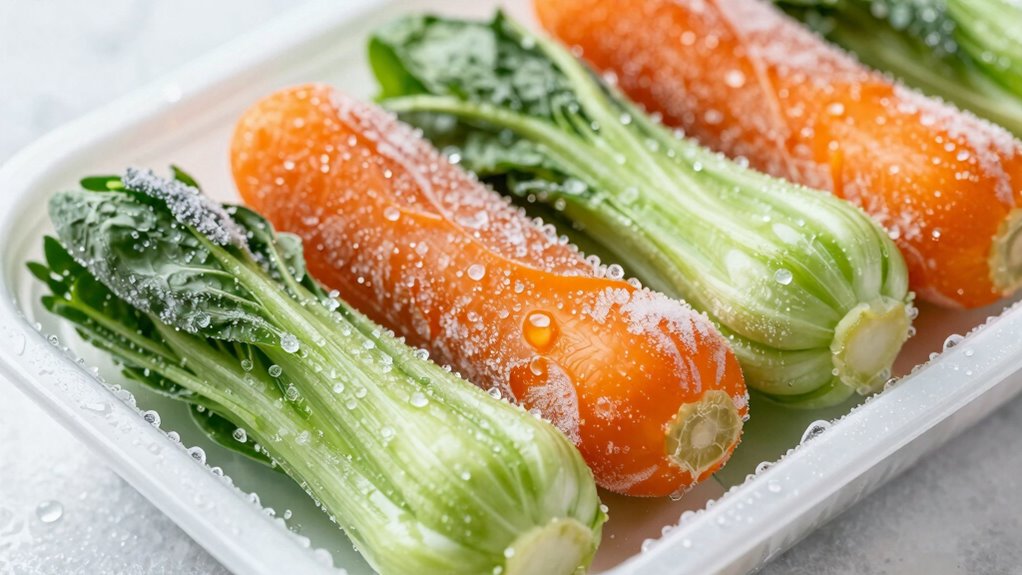 moisture loss during freezing