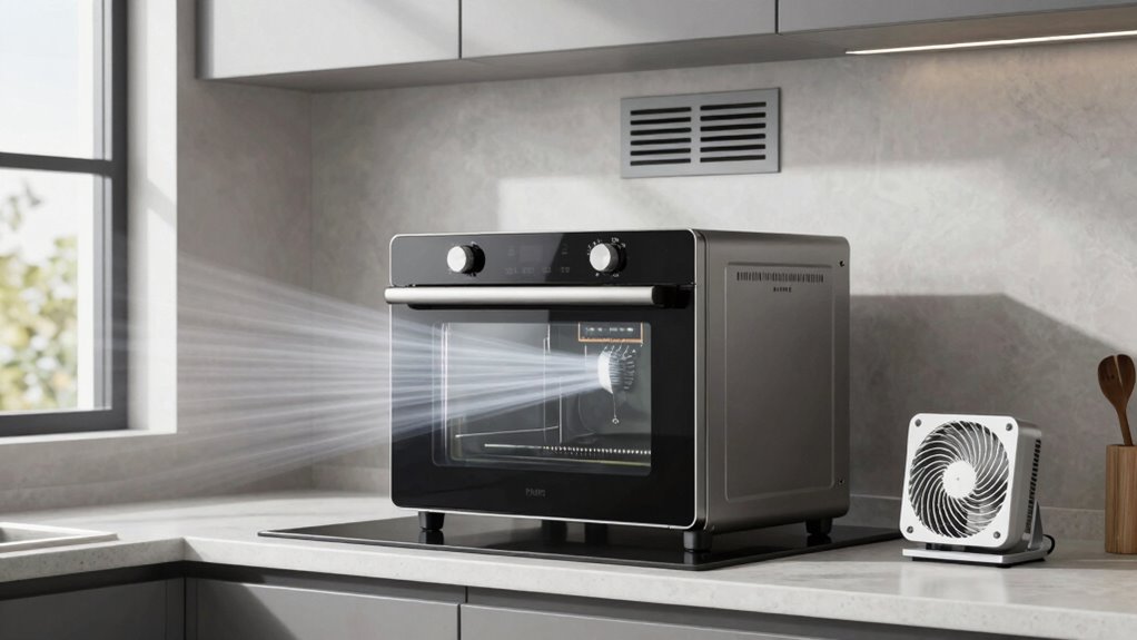 optimize kitchen air circulation