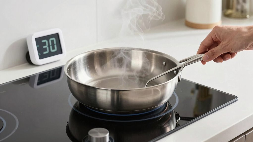 perform accurate preheating procedure