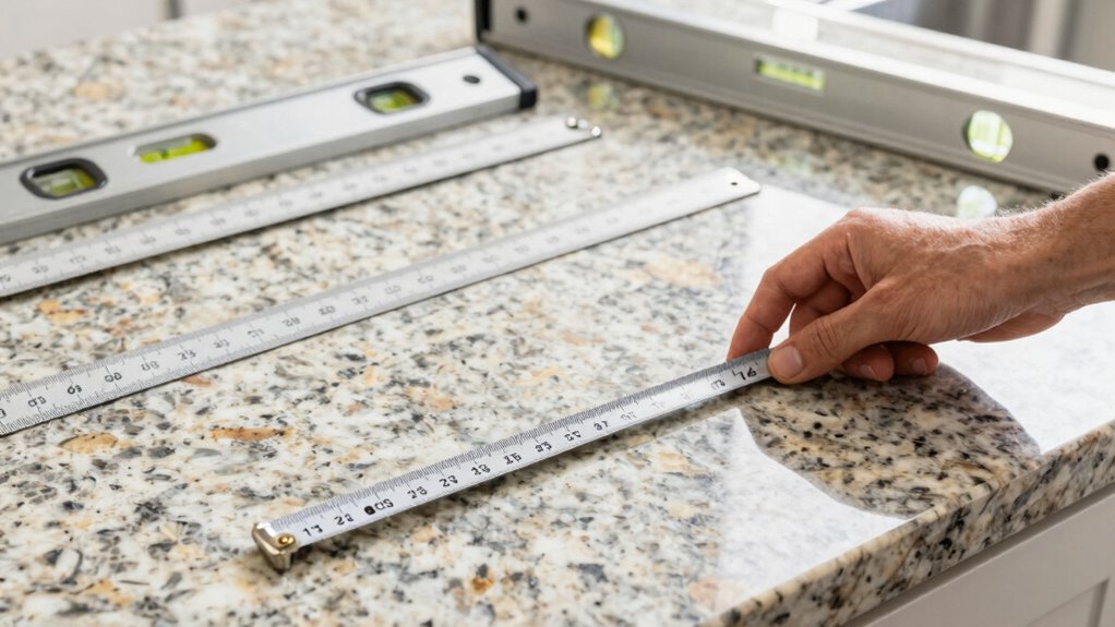 precise counter space measurement