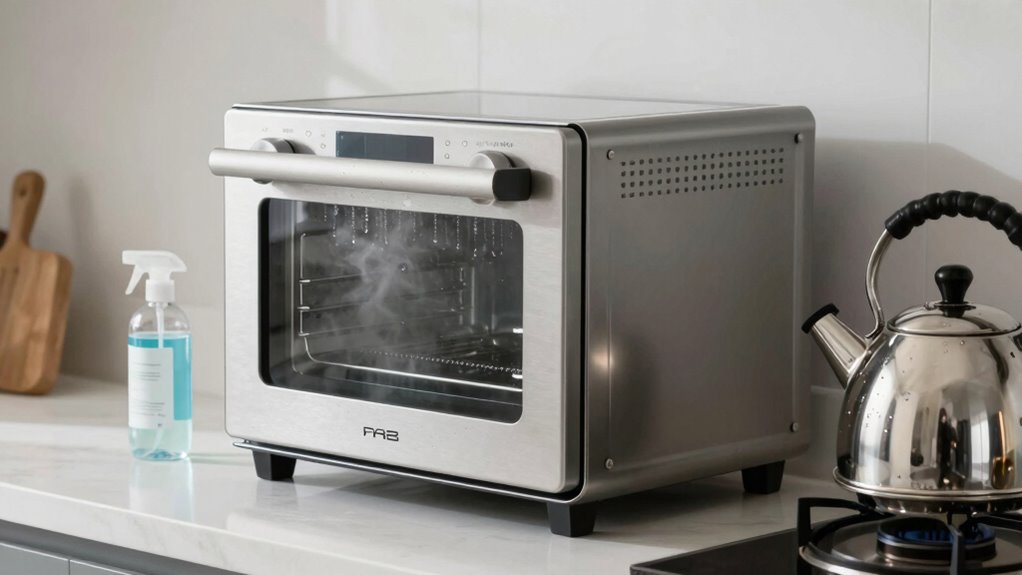 prepare appliance before descaling