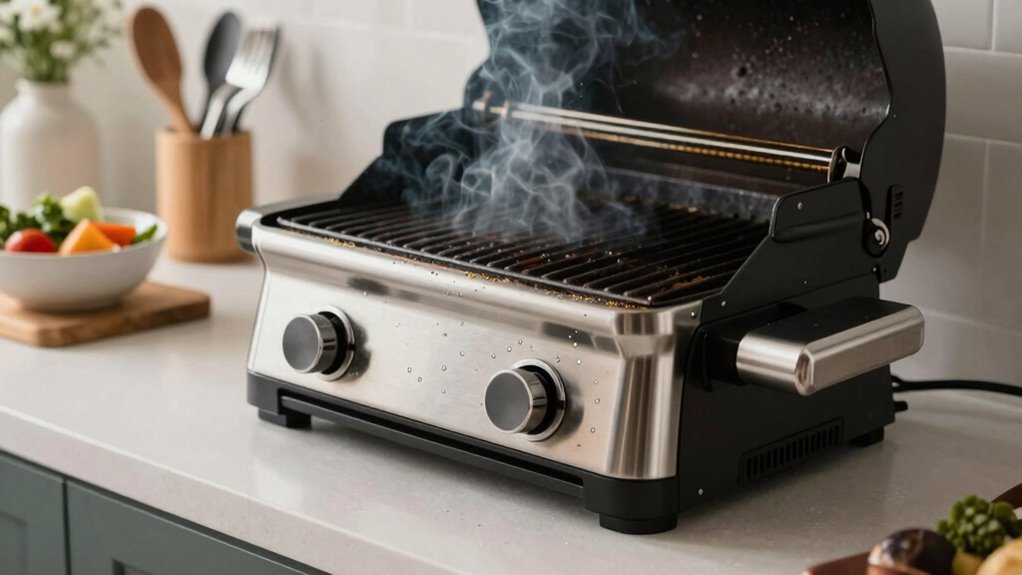 proper grill setup and maintenance