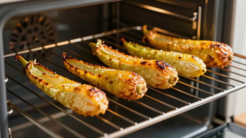 proper rack spacing ensures crispiness