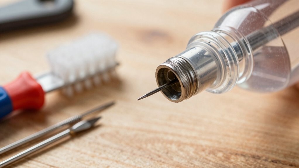 quick nozzle clog removal