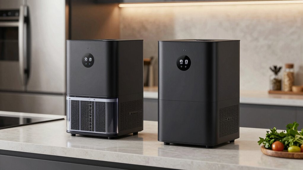quiet efficient kitchen air purifiers