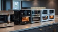 quiet top microwave ovens