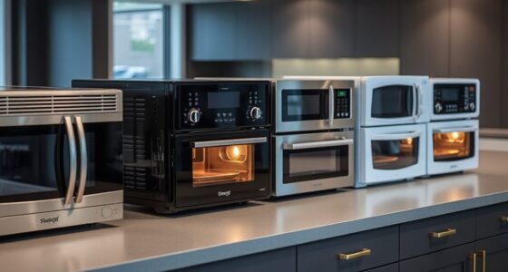 quiet top microwave ovens