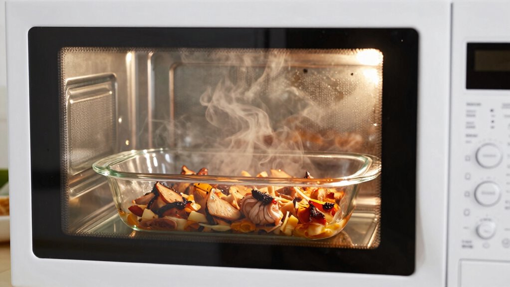 reheat with moisture retention