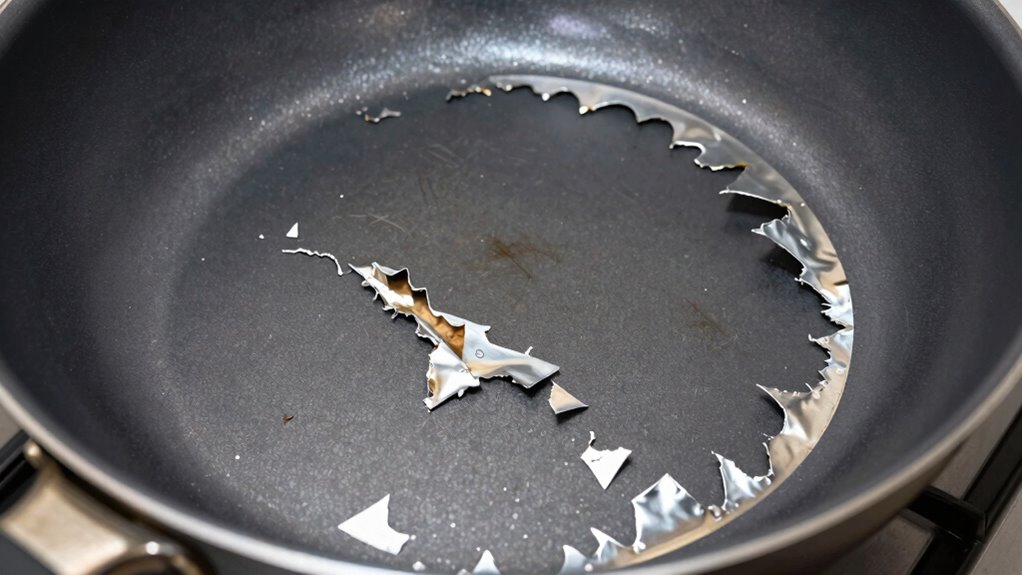 risks of peeling cookware