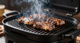 smokeless grills produce smoke