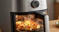 steam enhances reheating and baking