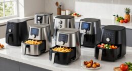top 6 commercial air fryers