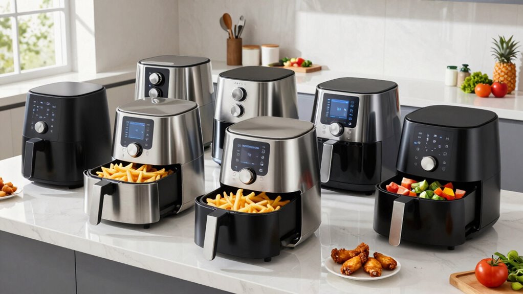 top 6 commercial air fryers