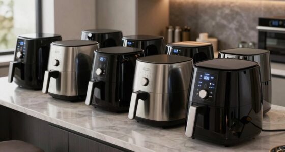 top air fryers with probes