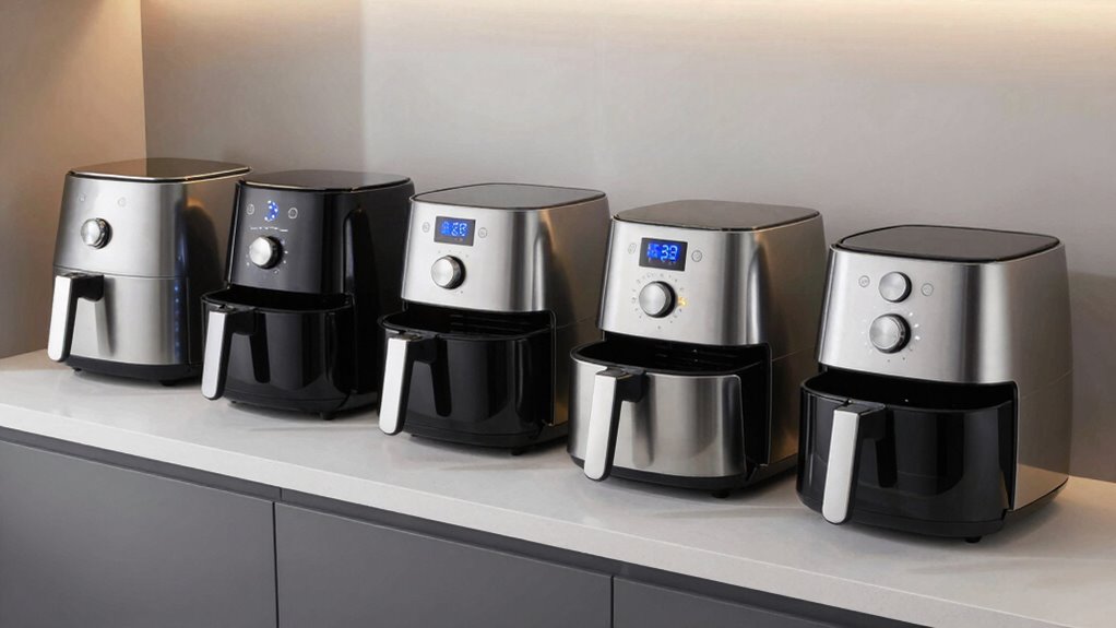 top air fryers with probes