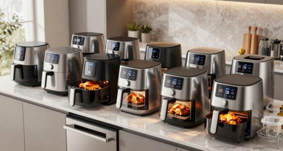 top air fryers with rotisserie