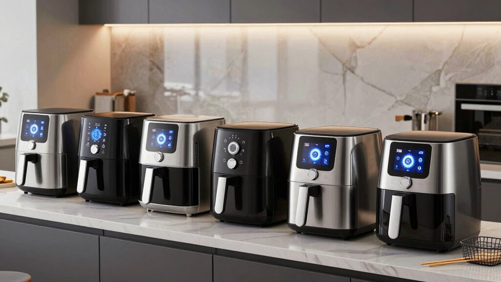 top air fryers with self clean