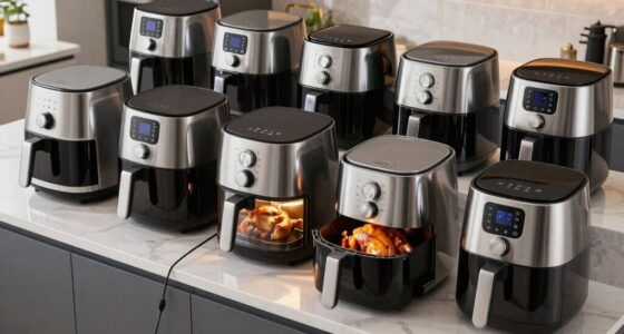 top air fryers with thermometers