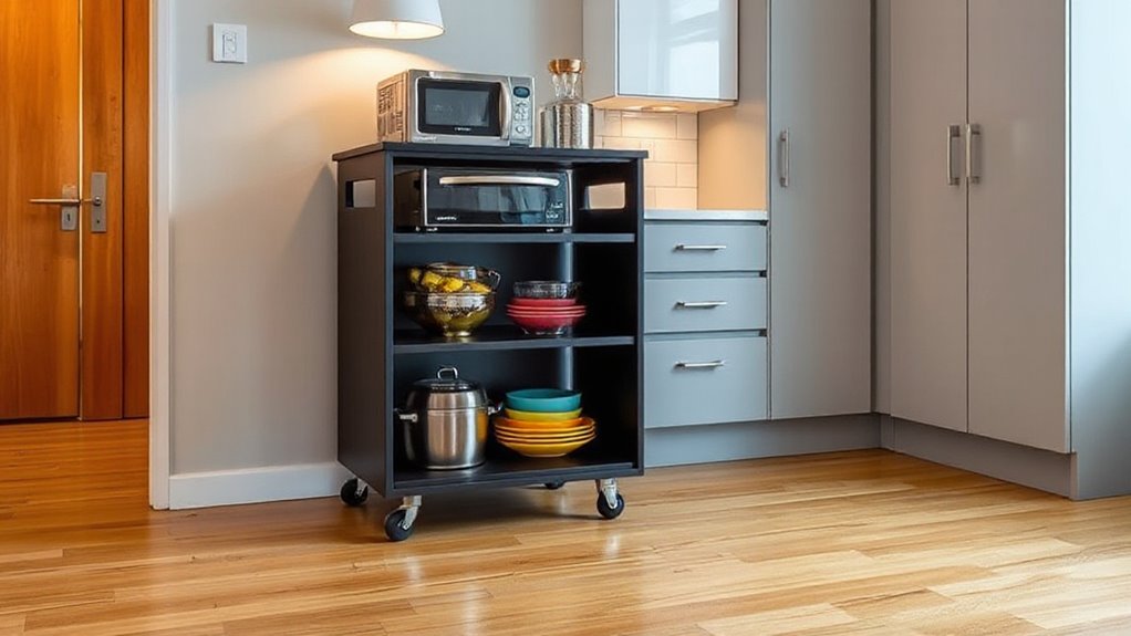 top apartment appliance carts