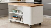top cleanable kitchen carts