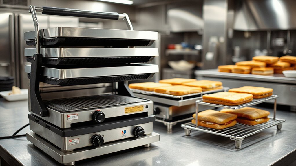 top commercial panini grills