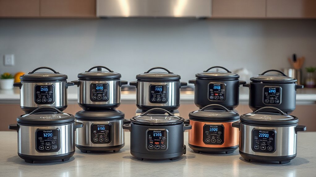 top compact programmable slow cookers