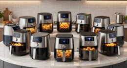 top double stack air fryers