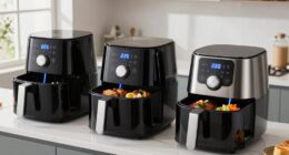 top double stack air fryers