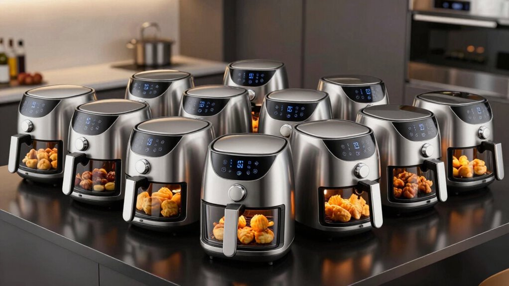 top dual basket air fryers